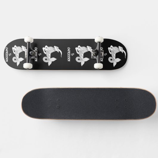 Steenbok Silhouet Skateboard (Horizontaal)