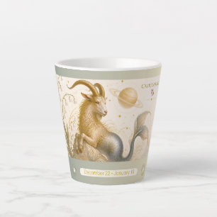 Steenbok Solomon Seal Art Nouveau Kleine Latte Mok