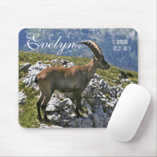 Steenbok Steen Geit Zodiac Muismat