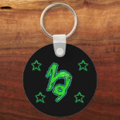 STEENBOK-sterren Sleutelhanger (Voorkant)