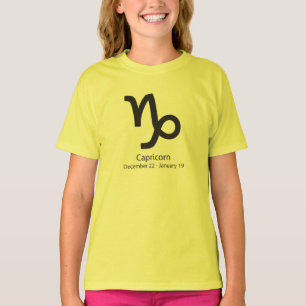 Steenbok sterrenbeeld t-shirt