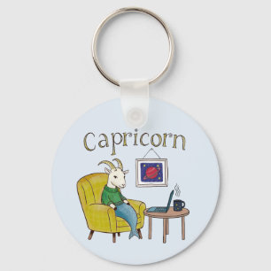 Steenbok sterrenbeeld Zee Geit zodiac star Sleutelhanger
