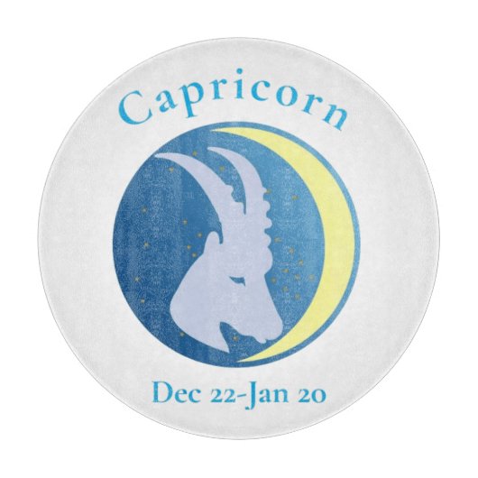 Steenbok Teken Thunder_Cove Snijplank (Voorkant)