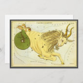 Steenbok Vintage Constellation, Urania's Spiegel Kaart (Voorkant / Achterkant)