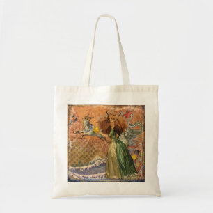 Steenbok Vrouw Geit Whimsical Plezier Tote Bag