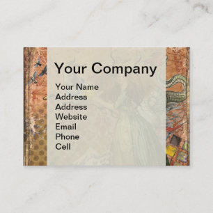 Steenbok Vrouw Geit Whimsical Plezier Visitekaartje