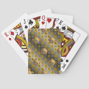 Steenbok & Vuur Konijn Pokerkaarten