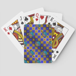 Steenbok & Water Os Pokerkaarten