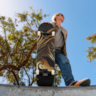 Steenbok Zodiac Gouden Paard Astrologie Skateboard