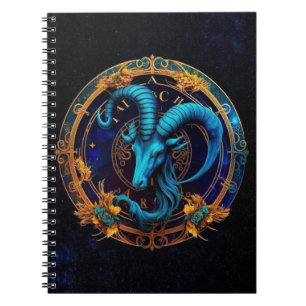 Steenbok Zodiac Spiral Notitieboek