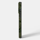 Steenbok Zodiac Teken op olijfgroene camo Case-Mate iPhone Case (Achterkant / Links)