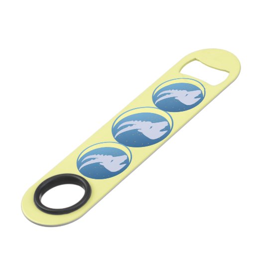 Steenboksteken Thunder_Cove Speed Flessenopener (Achterkant Gekanteld)