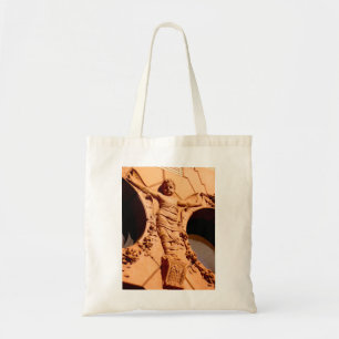 Steenburgers - graniet baby in zwadkleding tote bag