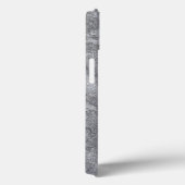 Steengranietstructuur grijs steenhoudend aardewerk Case-Mate iPhone case (Achterkant / Rechts)