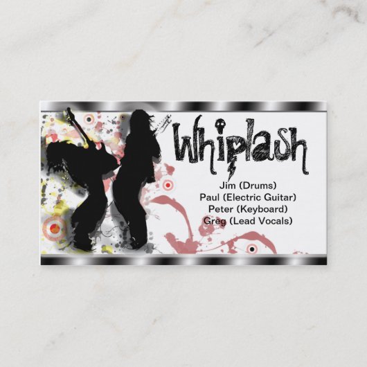 steengroep, visitekaartje (Voorkant)