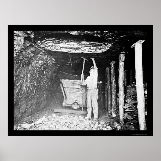 Steenkool 1910 poster (Voorkant)