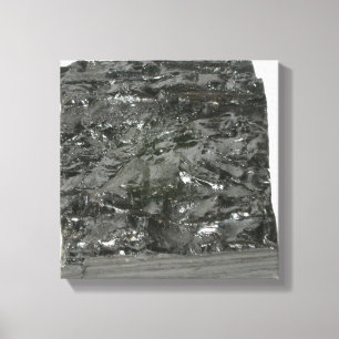 Steenkool Canvas Afdruk