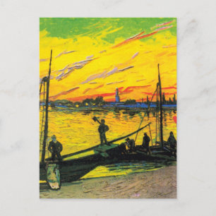 Steenkool (F437) Van Gogh Fine Art Briefkaart