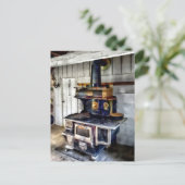 Steenkool in Kitchen Briefkaart (Staand voorkant)