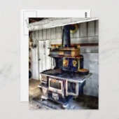 Steenkool in Kitchen Briefkaart (Voorkant / Achterkant)