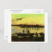 Steenkool, Vincent Van Gogh Briefkaart (Voorkant / Achterkant)