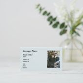 Steenkool Visitekaartje (Staand voorkant)