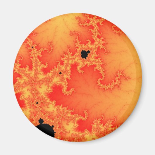 steenkoolbrandmagneet magneet (Voorkant)