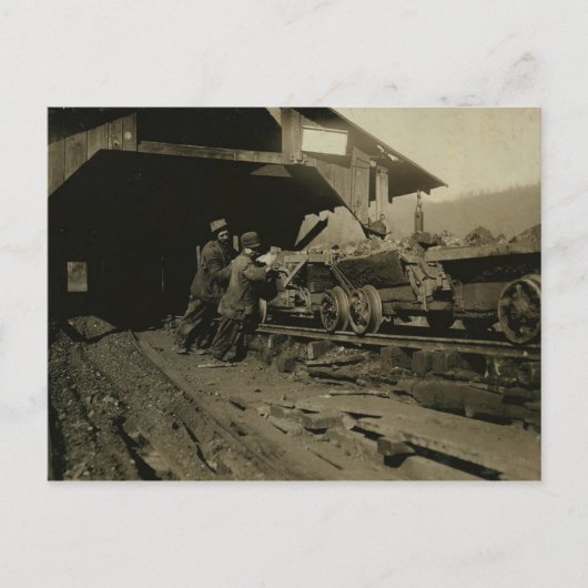 Steenkoolmijnen Briefkaart (Voorkant)