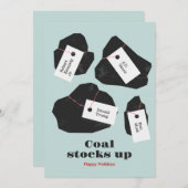 Steenkoolpomp Feestdagenkaart (Voorkant / Achterkant)