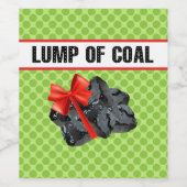 Steenkoolpomp Wijn Etiket (Enkel label)