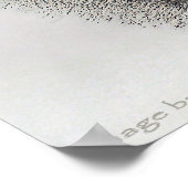 Steenkooltrein in de winter poster (Hoek)