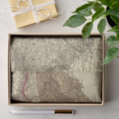 Steenkoolvelden in West-Virginia Tissuepapier (Geschenk)