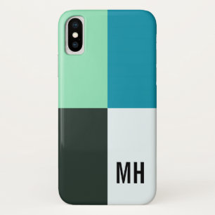  steenkoolvis Blauwgroen blauwe turquoise iPhone X Hoesje