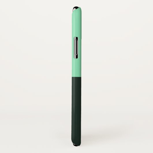 steenkoolvis Blauwgroen blauwe turquoise Case-Mate iPhone Case (Achterkant / rechts)