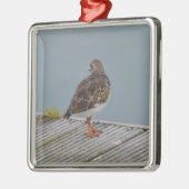 Steenloper Metalen Ornament (Links)