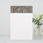 Steenpatroon Briefpapier (Staand voorkant)