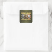 Steenrivier (FH2) Vierkante Sticker (Tas)