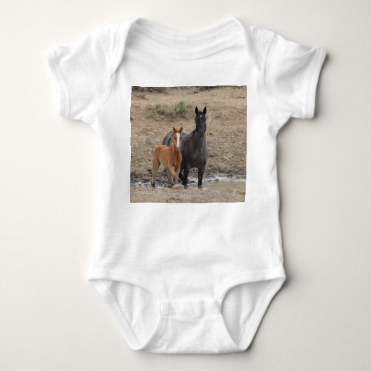 Steens Wild Horse Baby Bodysuit (Voorkant)