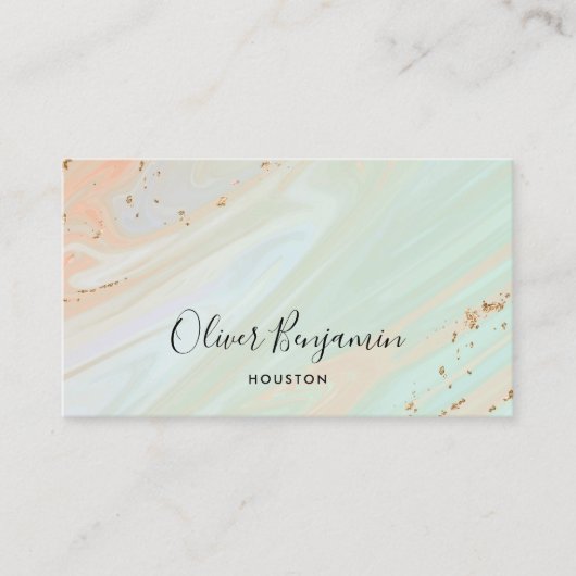 steensteen visitekaartje (Voorkant)