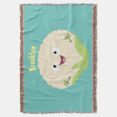 Steenteeltproducten met fijne bloemkool deken (Voorkant Verticaal)