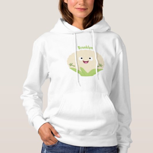 Steenteeltproducten met fijne bloemkool hoodie (Voorkant)