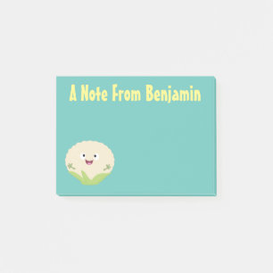 Steenteeltproducten met fijne bloemkool post-it® notes