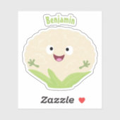 Steenteeltproducten met fijne bloemkool sticker (Vel)