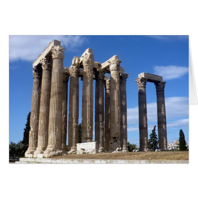 steentempel van zeus (Voorkant Horizontaal)