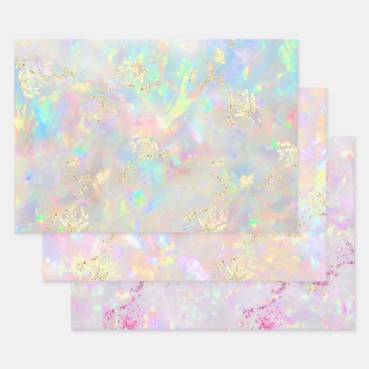 steentextuur van steenslag inpakpapier vel (Set)