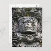 steenvlak van copán briefkaart (Voorkant / Achterkant)