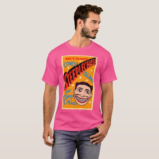 Steeplechase bij Coney Island T-shirt (Voorkant volledig)