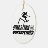 Steeplechase design keramisch ornament (Links)