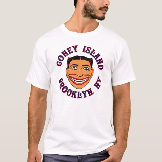 Steeplechase Jack Coney Island Brooklyn T-Shirt (Voorkant)