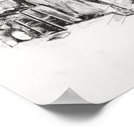 Steerforth en Mr. Mell Poster (Hoek)